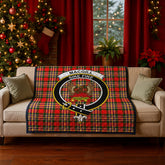 MacGill Modern Tartan Crest Quilt